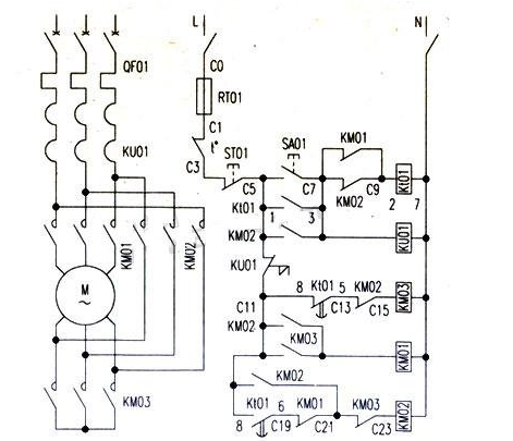 電機(jī)綜合保護(hù)器的工作原理及接線(xiàn)圖分析