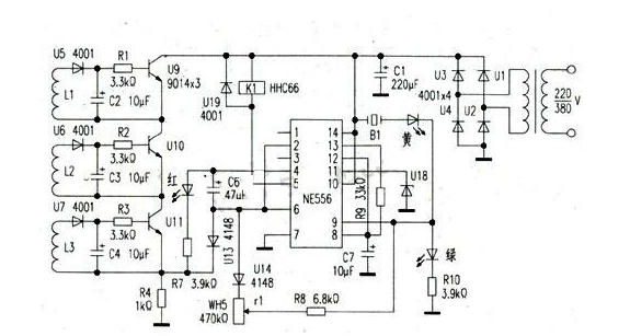 電機(jī)綜合保護(hù)器的工作原理及接線(xiàn)圖分析
